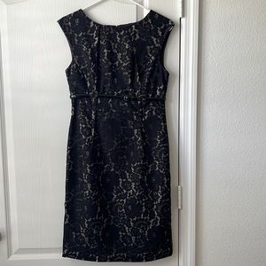 Calvin Klein black business dress. Easily goes from day to night.